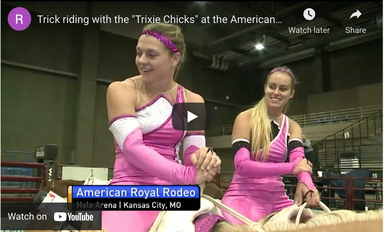 Fox 4 news kansas city at the american royal rodeo trixie chicks